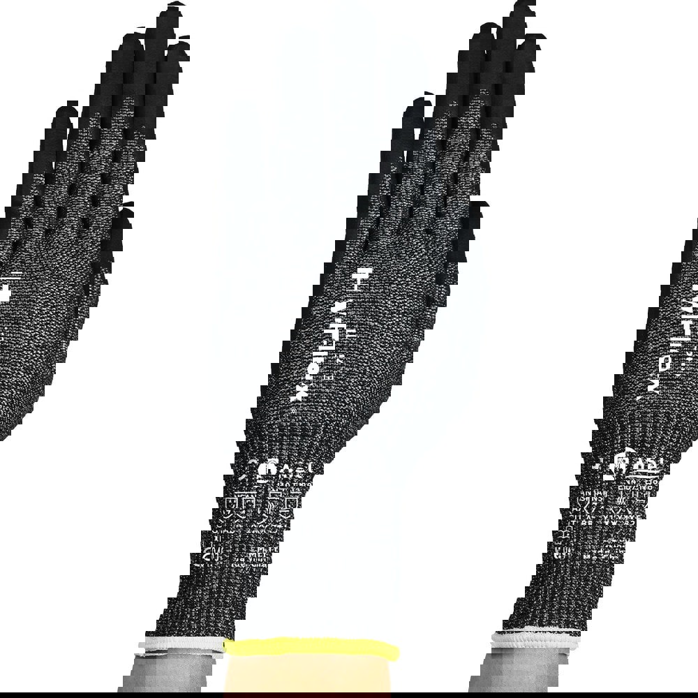 Cut & Puncture Resistant Gloves; Coating Material: Nitrile ; Coating Coverage: Palm & Fingers ; Glove Type: Cut-Resistant; Puncture-Resistant ; ANSI/ISEA Cut Resistance Level: A7